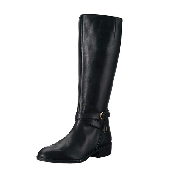 ralph lauren maribella leather boot